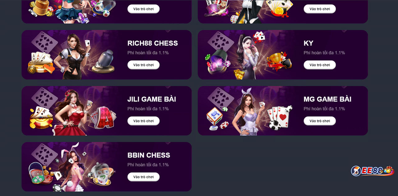 GAME BÀI EE88 - EE88 - EE 88 - EE88 CASINO - NHÀ CÁI EE88