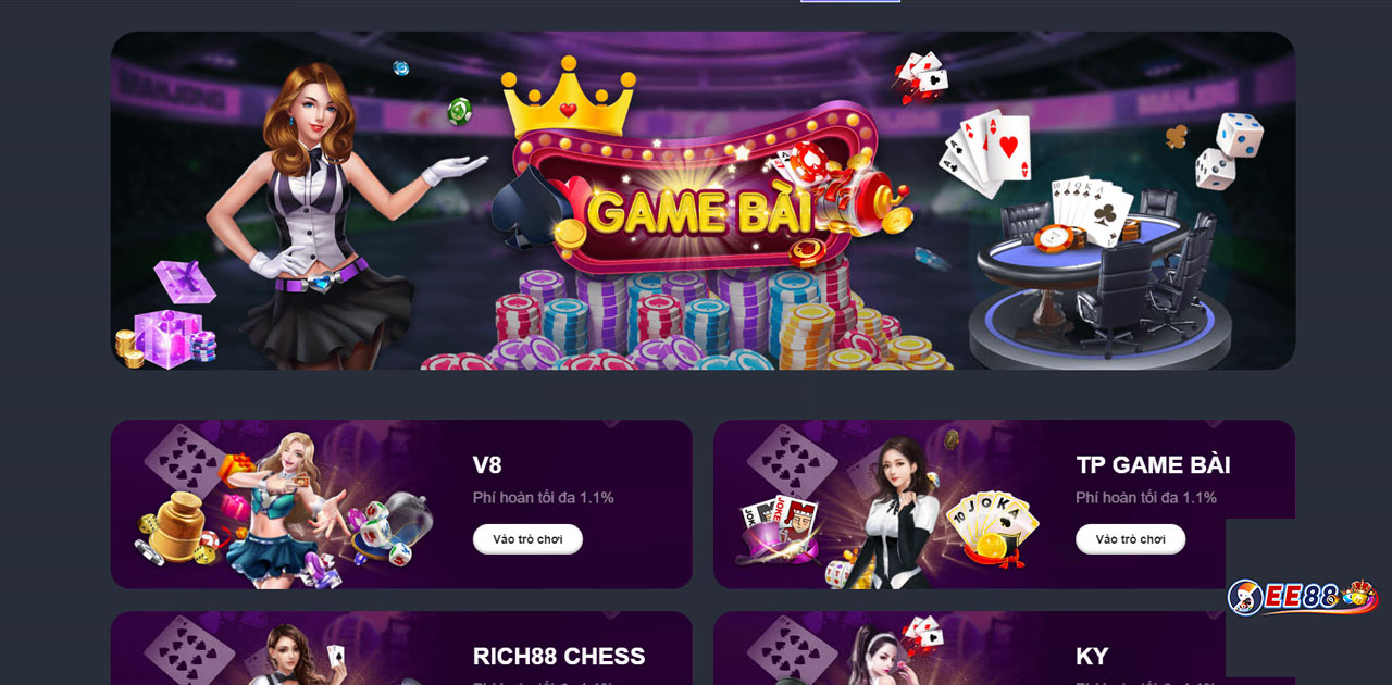 GAME BÀI EE88 - EE88 - EE 88 - EE88 CASINO - NHÀ CÁI EE88